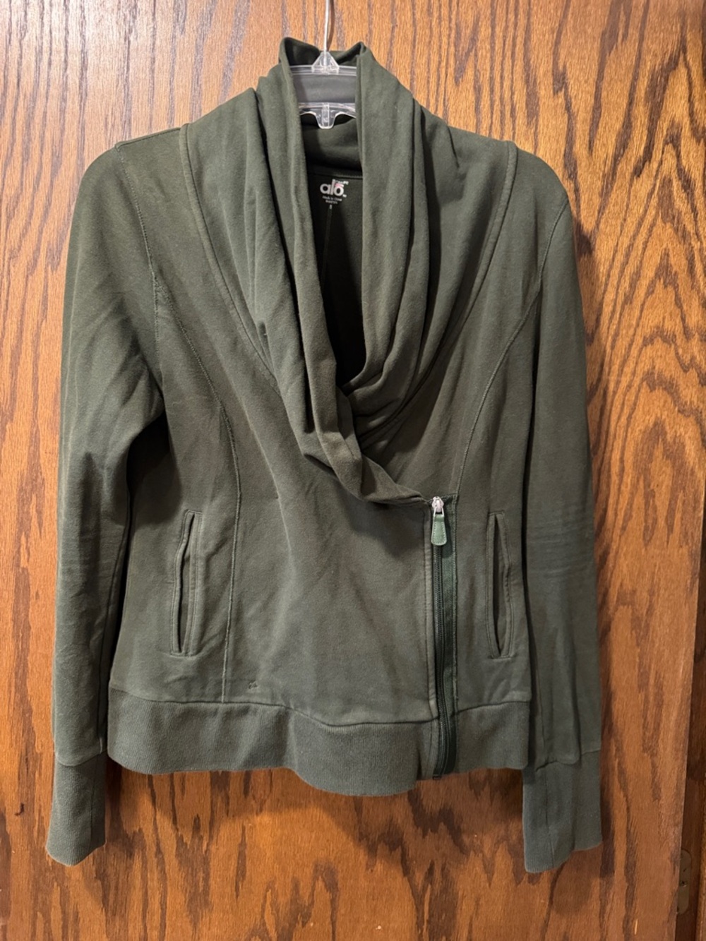 ALO CoolFit Side Zip Up Sweatshirt